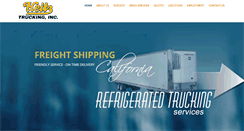 Desktop Screenshot of heitztrucking.com